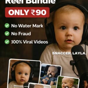 600+ AI Baby Reels Bundle 👶