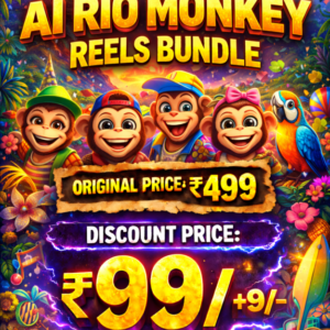 500+ AI RIO MONKEY REELS BUNDLE