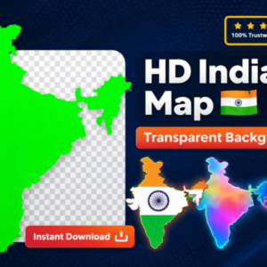 👉 unlimited 🇮🇳 HD India Map PNG (Transparent Background) | Editable Graphic for Reels & Videos