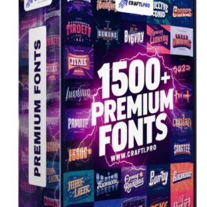 1500+ Premium Fonts