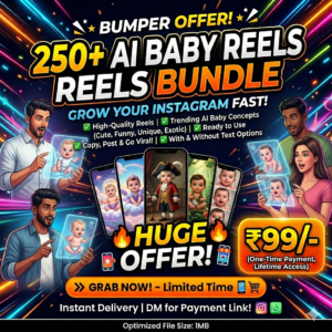 250+ Ai baby reels bundle
