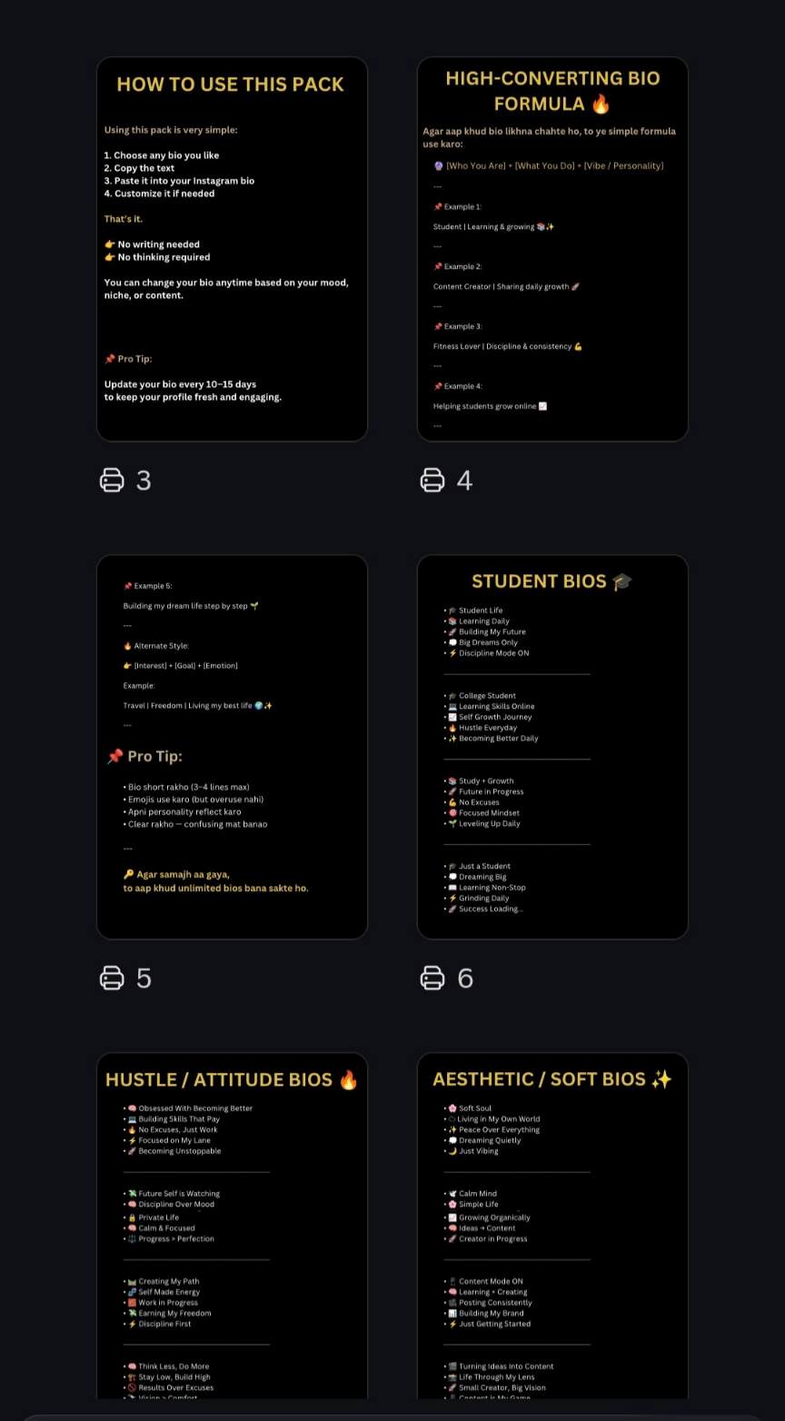 25+ High-Converting Instagram Bios - Image 4