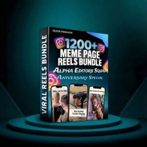 1200+ Meme Page Reels Bundle