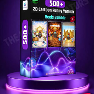 🔥500+ 2D Cartoon Funny Yamlok Reels Bundle – Full Comedy Pack Only ₹99 😂