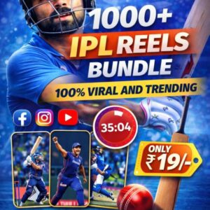 1000+ IPL Viral Reels Bundle 🏏🔥 | Trending Content Pack