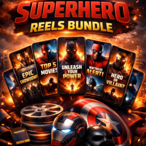 400+ Superhero Reels Bundle