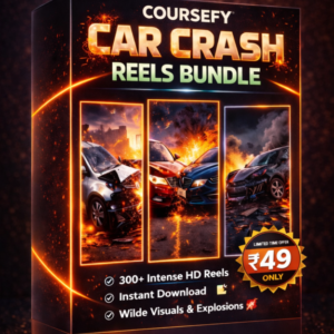 Car Crash Reels Bundle – 300+ HD Viral Clips | Instant Download | ₹49 Only