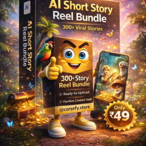 500+ AI Short Story Reels Bundle (Ready-to-Upload) | Faceless Content Pack for Fast Growth