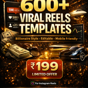 600+ High-Converting Luxury Reels Templates Used by Viral Creators