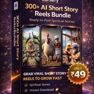 1000+ Ai Short Story Reel Bundle Only 49/-