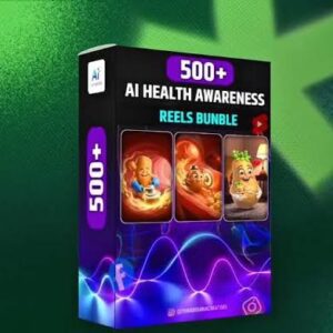 AI Health Reels Bundle 🧠🔥 | 1000+ Viral Videos Pack | Faceless Content Ready 💸