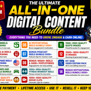 Ultimate Viral Content Mega Bundle – 60,000+ Premium Assets