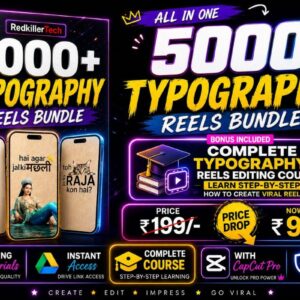 Typography reels bundal