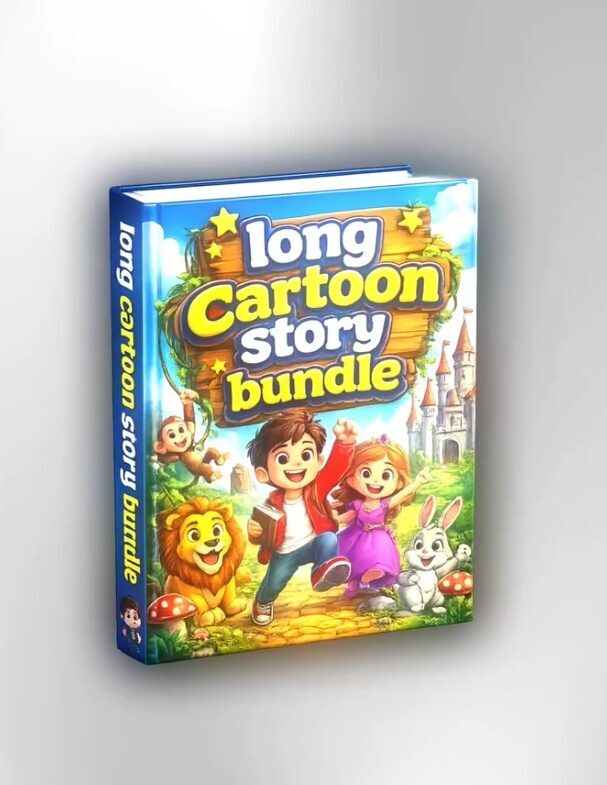 100+ AI Cartoon long Videos Bundle