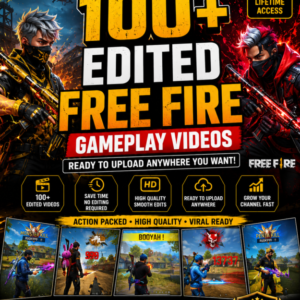 100+ High-Quality Free Fire Edited Clips