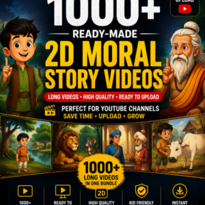 1000+ Animated Moral Story Videos for YouTube