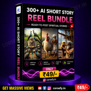 1000+ Ai Short Story Reel Bundle Only 49/-