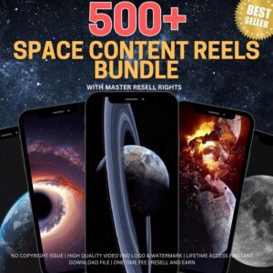 Space Aesthetic Reels Bundle