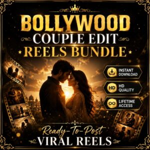 Bollywood Couple Edit Reels Bundle