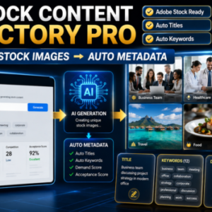 Stock Content Factory Pro