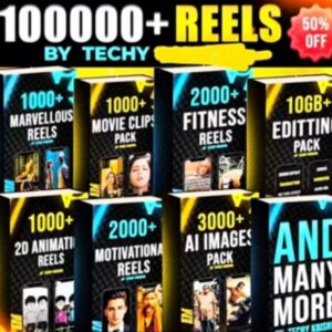 1,00,000+ Viral Reels Mega Bundle + Bonus Content Pack