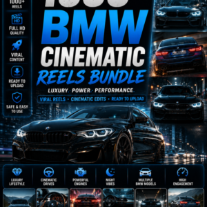 1000+ BMW Cinematic Reels Bundle
