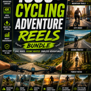 1000+ Cycling Adventure Reels Bundle