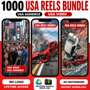 1000+ USA Reels Bundle 🇺🇸🔥 | Viral Car Crash Clips For YouTube Shorts