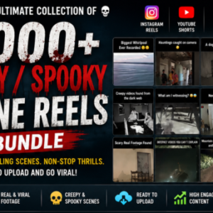 1000+ Scary & Spooky Scene Reels Bundle