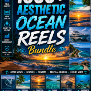 1000+ Aesthetic Ocean Reels Bundle