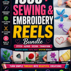 DIY Sewing & Cloth Repair Reels