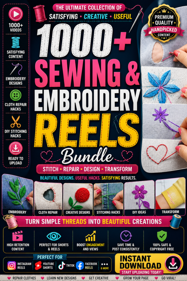 DIY Sewing & Cloth Repair Reels