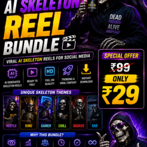 100+ AI SKELETON REELS BUNDLE