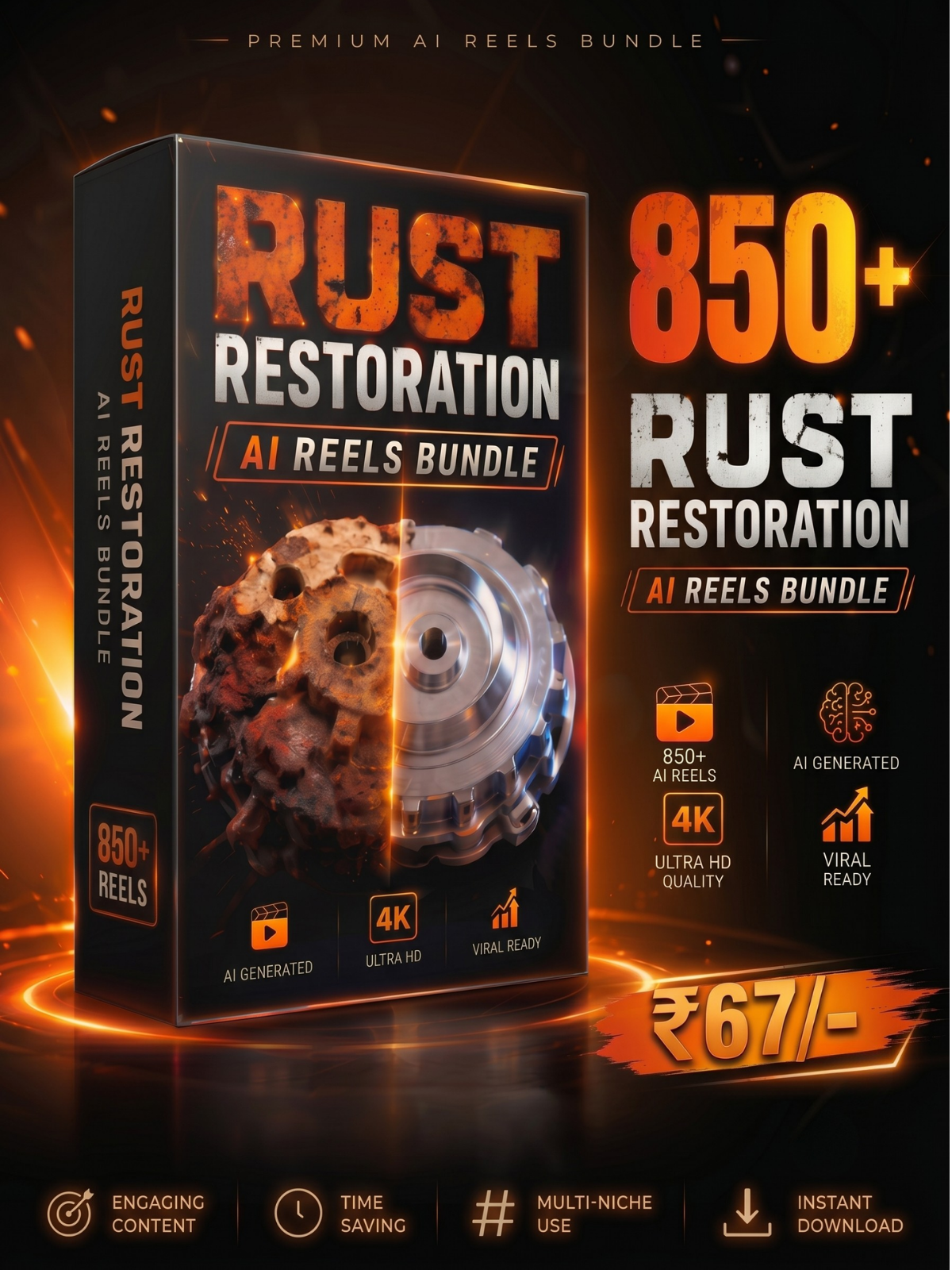 850+ RUST RESTORATION