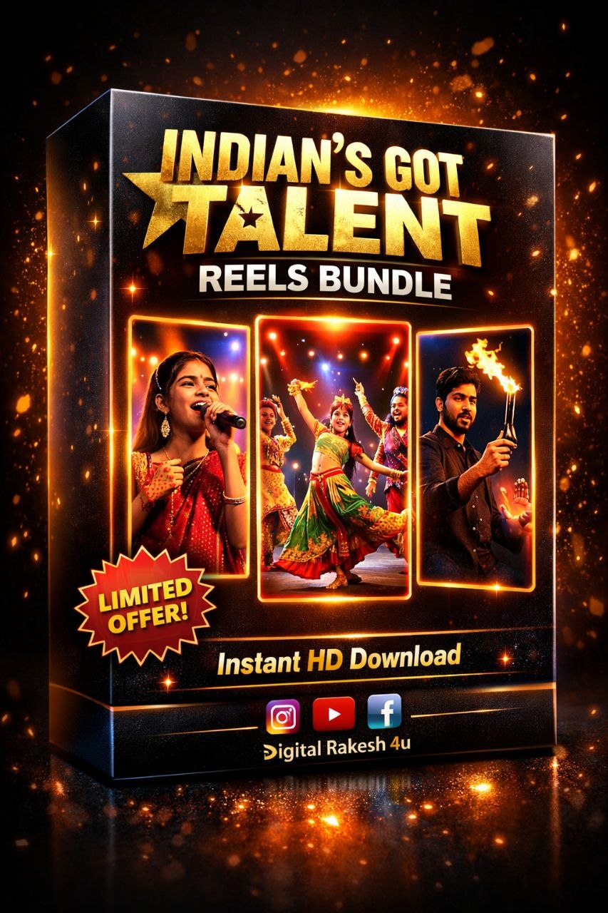 Indian Got talent Reels bundels