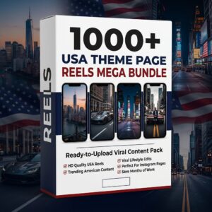 1000+ USA Theame Page Reels Mega Bundle