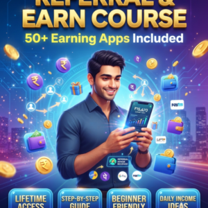 Refferal and earn course