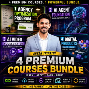 Aryan Tripathi – 4 Premium Courses Bundle