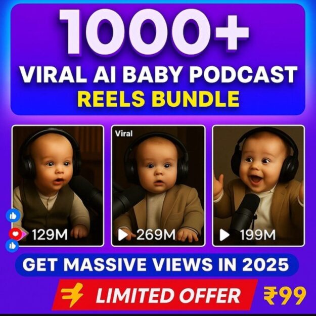 Ai podcast reels bundle