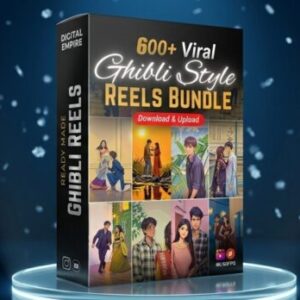600+ Viral Ghibli Style Reels Bundle