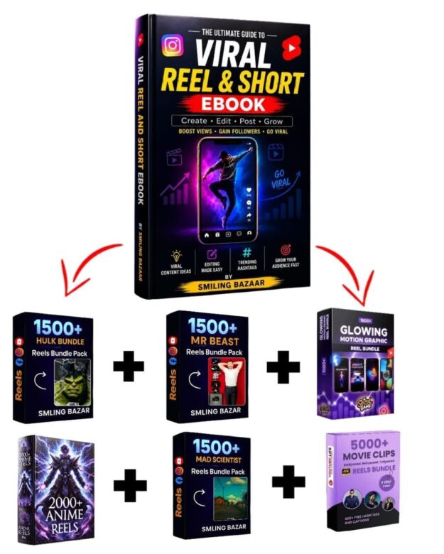 11 Premium Viral Reels eBook Bundle | Instagram, YouTube & Facebook