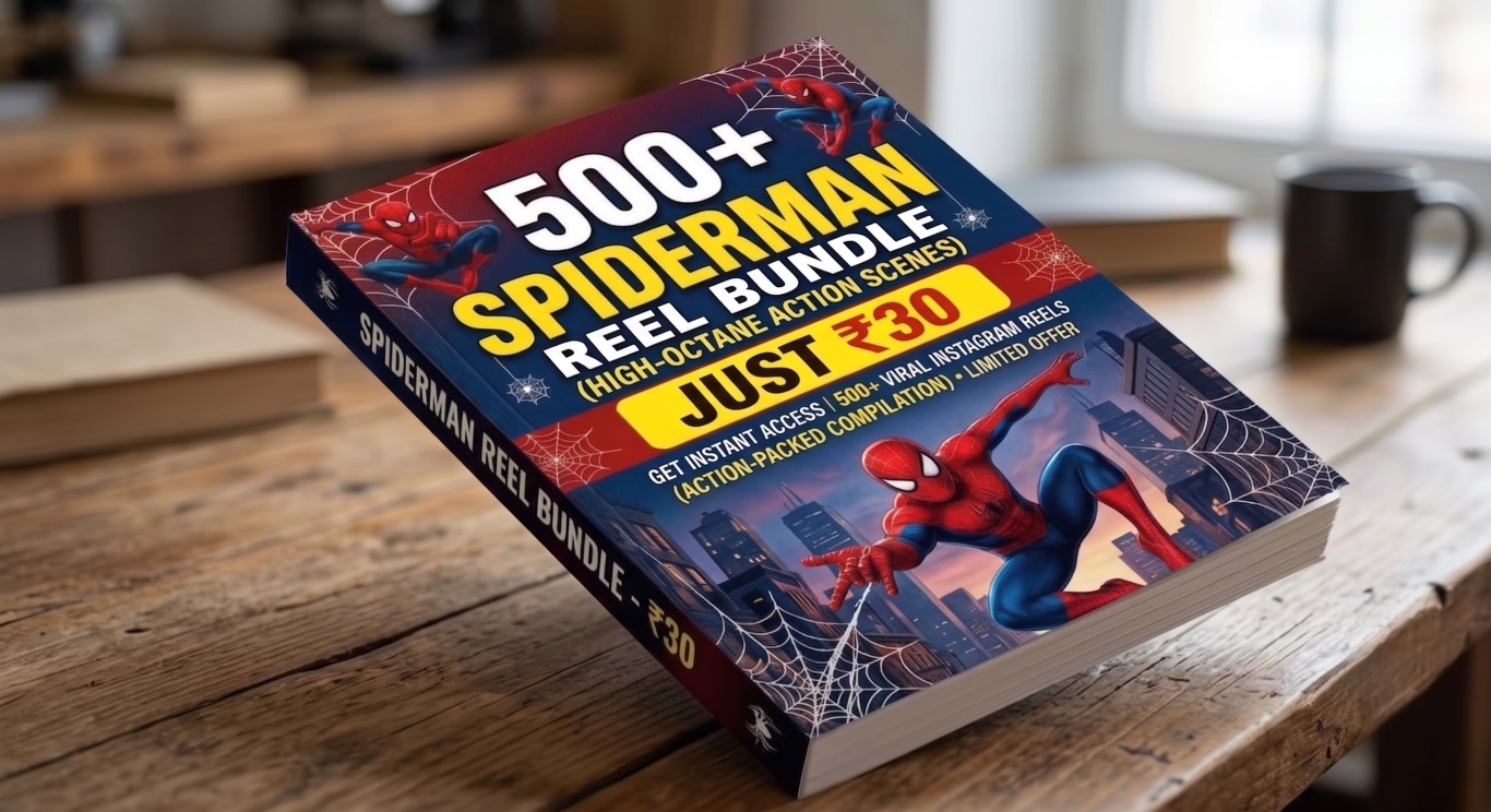 500+ Spider-Man Reels Bundle