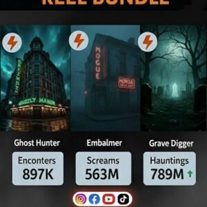 1000 Scary Job Reel Bundle | Viral Horror Reels Pack