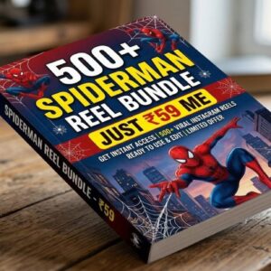 500+ Spider-Man Reels Bundle For Free 🔥👇