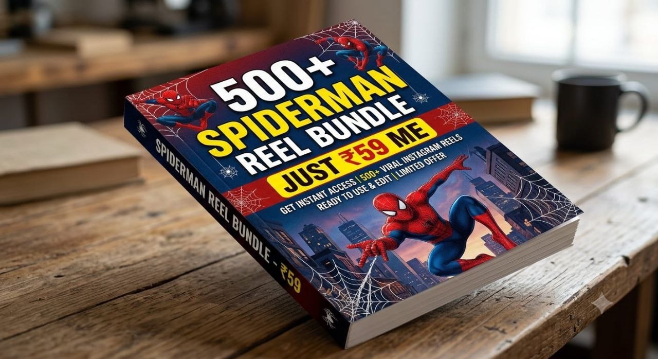 500+ Spider-Man Reels Bundle For Free 🔥👇