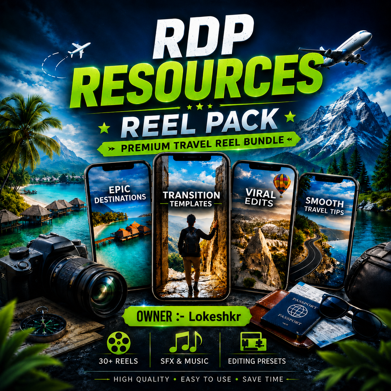🔥 Travelling Reels Bundle 🔥