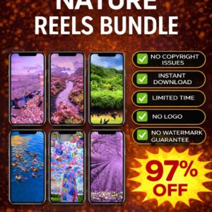 Beautiful Nature Reels Bundle β 1000+ Aesthetic & Relaxing Nature Clips