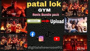 500+ AI Narak Gym Vlog Reels Bundle – Dark Fitness & Viral Edit Clips
