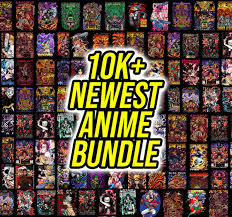 10,000+ Anime T-Shirt Designs Bundle 👕🔥 | Premium Design Pack ₹59 Only