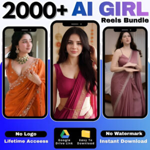 2000+ Viral Realistic Ai Girls Reels Bundle 🥵